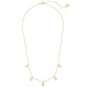 Gorjana Rose Quartz Olivia Necklace